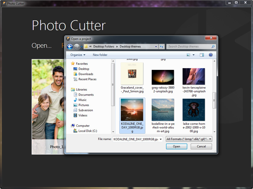 Crop Photos - Choose Photo Cutter