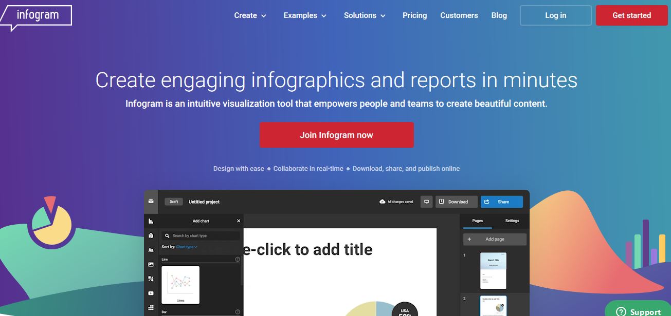 15 line graph makers - InfoGraph