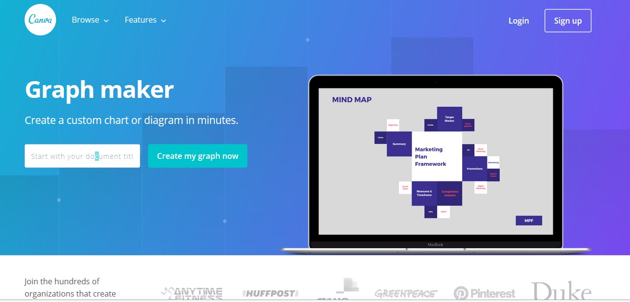 Canva Gantt Chart Template