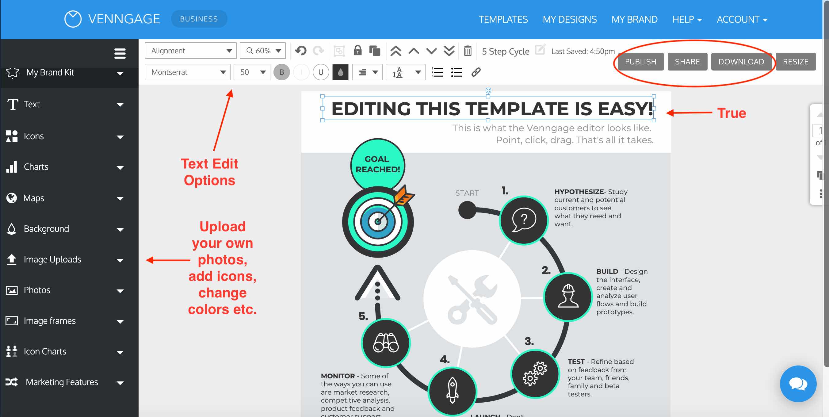 Best Software to Make Flowchart - Venngage 