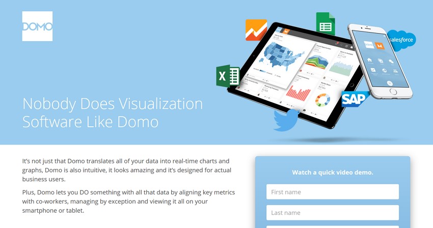 Easy Free Graph Maker for Data Visualization - Domo