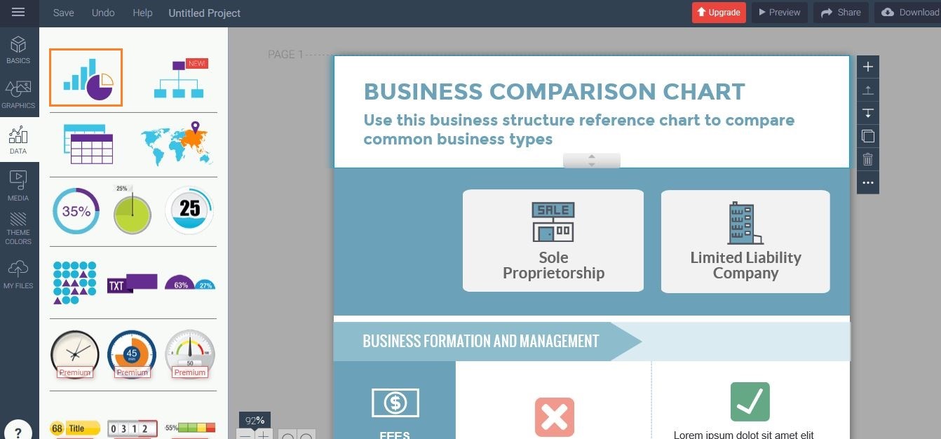 How to Create Pie Chart with Free Pie Graph Maker - Step 4