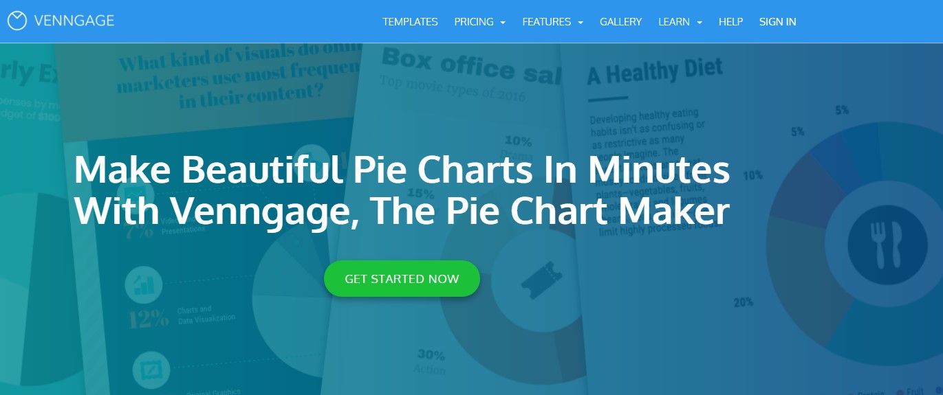 Top free tools to make beautiful pie charts - Venngage