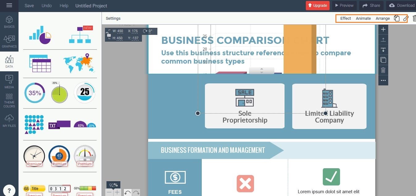 Useful Tips to Make Bar Graphs - Insert